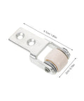 Set Of Six Premium Nylon Sliding Door Rollers With Cabinet Track Pulleys For Wardrobe Wheel Replacement Delivering No Sweat Setup Plus Hella Smooth Glide, 1 inch nylon pulley.