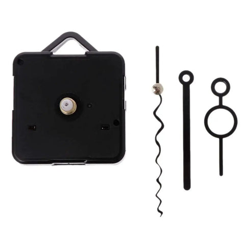Quartz Clock Movement Kit With Hands For DIY Wall Clock Repair, Replacement Parts Set with plastic and aluminum components