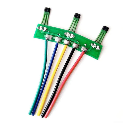 Hall Sensor For Two Wheel Electric Bikes With Board Cable Replacement Part And Plug And Play Motor Hall Element For Ebike Durable Sensor Module For Electric Bicycle Motors Easy To Install And Replace In Two Wheel Vehicles