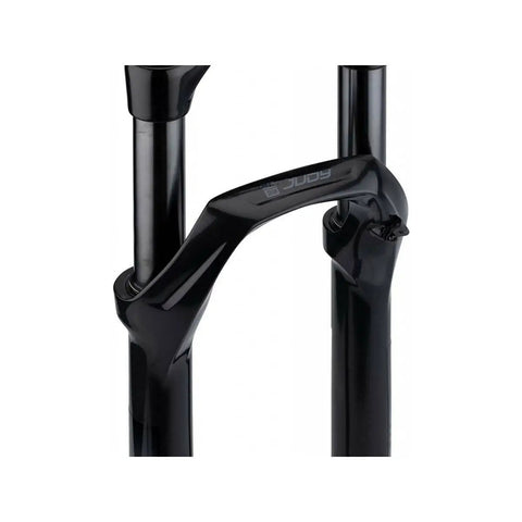 Judy Silver TK Suspension Fork For 29 Inch Trail Bikes With 100mm Travel Boost Spacing For Plus Tires Up To Two Point Eight Inches Torque Cap Compatibility 9x100mm With 51mm Offset Black