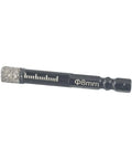 Diamond dry-core drill bit, 8 mm diameter, diamond-coated tip, metal shank