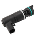 GM Vapor Canister Vent Solenoid Valve 85123399 Replacement unit in black plastic, shown side angle emphasizing connector.