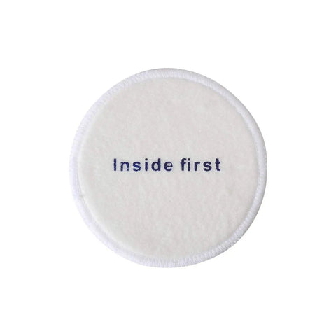 Replacement Pre-Motor Filter Kit For NEU180 NEU190 Series Vacuums Fits NEU180 NEU180C NEU181 NEU182 NEU182A NEU12CT NEU186 NEU188 NEU190 And More 6 Pack Part E0202, white round felt filter with 'Inside first' text.