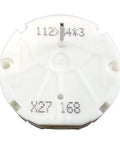 White Switec X27.168 motor from Six Piece Stepper Motor Repair Kit X27.168 For Chevy GM GMC Dash Gauges 2003 2006 Silverado Suburban.