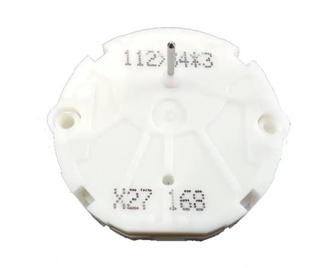 White Switec X27.168 motor from Six Piece Stepper Motor Repair Kit X27.168 For Chevy GM GMC Dash Gauges 2003 2006 Silverado Suburban.