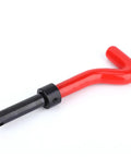Thread Insert Kit M14x1.5 Female Thread Repair Set, 15-Piece Rethreading Tool For Cars And Industrial Work, red handle tool