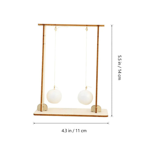 Two-Piece Physics Experiment Kit For Students, Engaging Science Tools For Classroom And Home Learning, showing ball apparatus
