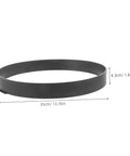Round Concrete Paver Mold For DIY Garden Paths And Patios, black, 35cm diameter, 4.3cm high, suitable for creative walkways.