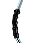 Curved handle of Pro Grade Heavy Duty High Pressure Rubber J Roller With Curved Handle For Floor Laminate And Veneer Glue