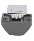 Push Button Cabinet Latch With Locking Knob For RV And Boat Easy Press To Lock And Release Zinc Alloy And ABS Chrome Handle