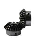 Zero Fuss Heavy Duty Steel Motor Pinion Gear With 2 Point 5 Module Bevel Shape Featuring A Precise Keyway For Bulletproof Transmission In Every Gearbox Job You Take.