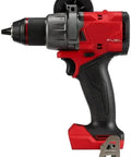 Heavy Duty Half Inch Hammer Drill Driver Bare Tool Delivering Knockout Torque And A Super Compact Build side view with grip and chuck.