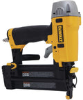 18 Gauge Brad Nailer Kit for Quick Finish Work Pneumatic Nail Gun Five Eighths Inch to Two Inches with Tool-Free Depth Adjustment