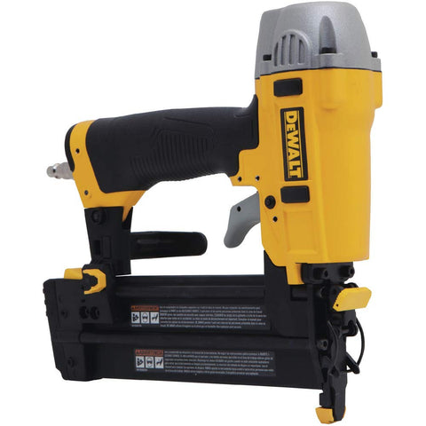 18 Gauge Brad Nailer Kit for Quick Finish Work Pneumatic Nail Gun Five Eighths Inch to Two Inches with Tool-Free Depth Adjustment