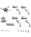 RC Helicopter Cross Plate Set Aluminum With Bearings For K124 And K170 Pro Grade Replacement Spare Part