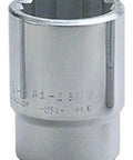 Three Quarter Inch Drive 12 Point Socket, 33mm Metric Size, standard socket with durable chrome finish and heavy duty construction.