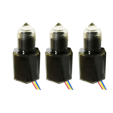 FS IR1902D Infrared Liquid Level Sensor Switch PNP No for water oil fuel diesel, 5-24V DC, high precision detection, 3-pack