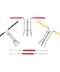 5 Pack Hydraulic Seal Installation Tool Kit For Rod And U Cup Seals Pro Grade Heavy Duty Universal Piston Cylinder Repair Tools