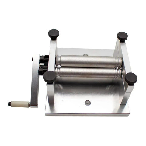 Knockout Manual Plate Rolling Machine Featuring Mini Metal Sheet And Tube Roller For Smooth Wood Plastic Bending With Zero Sweat Heavy Duty Workshop Curve Tools