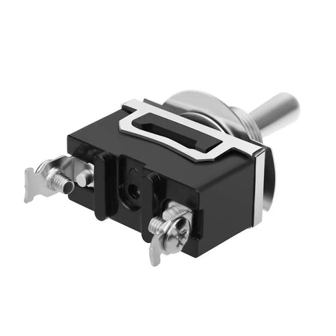 Heavy Duty Waterproof Toggle Switch Pack Six SPST SPDT Marine Rocker On Off 2 Pin Momentary 15A 250V 20A 125V, side view