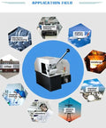 Professional Steel Pipe Cutter And Metallographic Sectioning Machine For Laboratory Precision Cutting Of Hard Alloy Bars And Round Tube Stocks Built For The Daily Grind shown in various application fields.