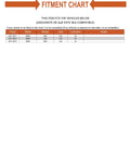 Fitment chart for Direct Swap Automatic Transmission Mount For BMW listing vehicle models and specifications.