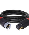 Heavy Duty Industrial Extension Cable Cs8465C To Cs8464C 100 Ft 50 Amp 480 Volt Power Drop with rugged copper plugs and SOOW wiring.