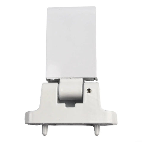 Heavy Duty Zinc Alloy Flag Hinge For Left Or Right Swing Installation Smooth Operation Built Tough, top view on white background.