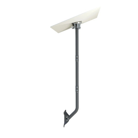 Starlink Gen 3 Mounting Kit With 51 Inch Pole And Pipe Adapter, Heavy Duty Adjustable J Pole Mast For Wall, Eave Or Roof shown vertically