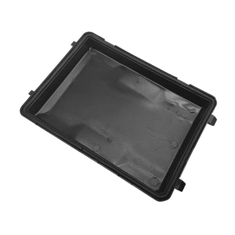 Heavy Duty Fuse Box Cover Compatible With Gmc Sierra Chevy Silverado 1500 2500 Hd 3500 Hd 2014 Through 2019 Replaces Oem 23174030 views from the top