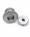 2 Speed Hi Low Metal Double Gear Set For CJ0618 Series Mini Lathe Metal Cutting Machine Durable 45 Carbon Steel Module M2.25 Precision Gearing For DIY Shop Projects, two steel gears