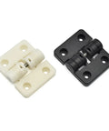 XK551 resin positioning hinge, plastic door torque hinge; white and black two-piece set