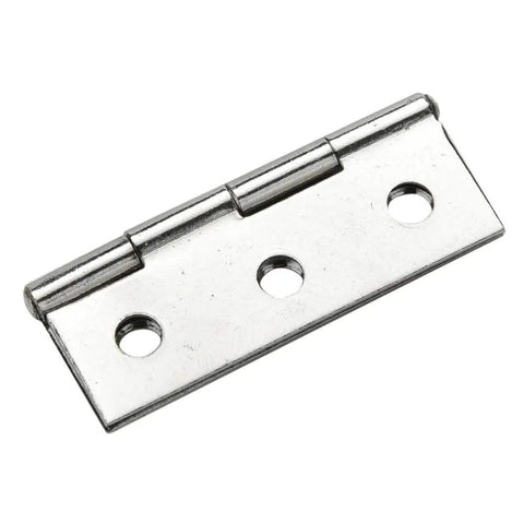 Heavy Duty Stainless Steel Butt Hinges 2 Point 5 Inch 20 Pack Silver 6 Mounting Holes Rust Resistant And Quiet Close For Jewelry Boxes And Small Cabinets Built To Last