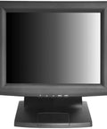 Built Like A Tank 12 Inch Industrial Touchscreen Monitor With Resistive Touch Panel And 500 Nit High Brightness IP54 Drip Tight mini display screen front view.