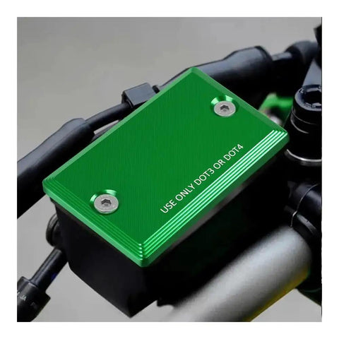 Green Front Brake Fluid Reservoir Cap For ZX12R ZX-12R 2000 2001 2002 2003 2004 2005 Motorcycle Front Brake Cap Cover