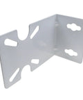 Sturdy Metal Water Filter Housing Mounting Bracket For 10 Inch And 20 Inch Filters White Finish with corrosion resistant coating