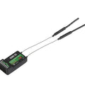 Flysky FS IA6B 6 Channel 2.4GHz AFHDS 2A Receiver Compatible With I4 I6 I6S I6X I10 Transmitters, showing compact design.