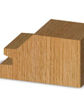 Sample joint made by Carbide Tipped 45 Degree Lock Miter Router Bit With 3-1/8 Inch Large Diameter And 1/2 Inch Shank