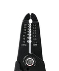 Close-up of Heavy Duty Wire Stripper Pliers And Cutters, 6 Inches Long, showing measurement markings on the cutting jaws.