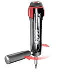 Dead On Gunsmithing Torque Wrench Kit With Full Screwdriver Bit Set and Audible Click Adjustment for No Sweat Scope Ring Installation showing handle and adjustment mechanism.