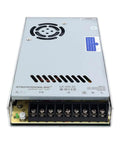 Beefy 400W 24V 16.6A Switching Power Supply For Stepper Motors And CNC Router Kits 115V And 230V Dual Input cooling fan view