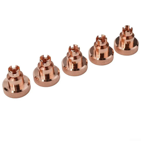 5-Pack KP2845-2 Plasma Shield Guard Cups For Tomahawk 1538 LC105 Cutting Torch WSP-24014, copper tone