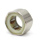 One-way clutch needle roller bearing, 12x18x9 mm, metal outer race with white inner sleeve