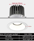 12 Pack 15W LED Recessed Lights Slick Dimmable Downlights With Knockout Brightness And Flexible Beam Angles Tight Ultra Thin Aluminum Housing For Smooth Ceiling Install, showcasing white LED anti-glare spotlight design.