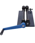 Front view of 12 Inch Bead Roller Pro Grade Sheet Metal Beading Machine With Dies For Vehicle Floor Pans Trunk Pans And Firewalls Manual Crank Tool