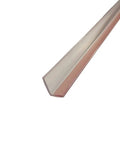 Translucent Vinyl Edge L Seal With Pre Applied Tape For Three Eighths Inch Gap 95 Inch Long Easy Install High Bond Tape For Quick Fit