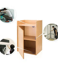 Magnetic Cabinet Catches With Hidden Door Stop for Closet and Cupboard, Stainless Steel Strength, Powerful Magnet Keeps Doors Locked