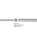 10 Pack Stainless Steel Thread Swage Lag Screws Cable Railing Hardware Kit with Slick Polished Finish, M10 5mm size.