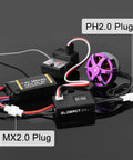 30A Brushless Mini ESC With 5V And 3A BEC Output And App Adjustable Parameters, Supports 1721 2204 1212 1224 1621 Motors
