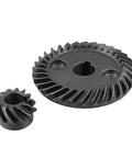 Metal Spiral Bevel Gear Set For Makita 9523 Angle Grinder Replacement Parts Durable Gear Wheel Kit With Spiral Teeth